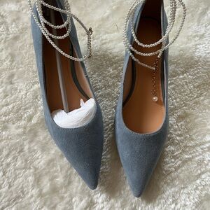 Elegant Blue Women's Heels